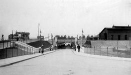 XVII-54-1 Gezicht op de Statentunnel bij de Beukelsdijk.