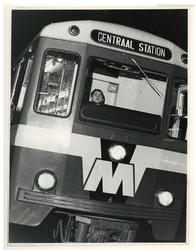 1968-131 Een metrotrein van de Rotterdamse Electrische Tram (RET).