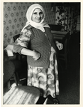 1980-533 Turkse vrouw die zwanger is.
