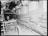 1976-7429 Interieur van het bedrijfsgebouw Meneba, N.V. Meelfabrieken der Nederlandsche Bakkerij aan de Brielselaan op ...
