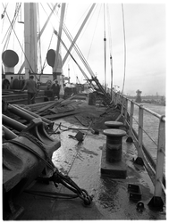1976-7850 Het bovendek van het schip s.s. Sycamore Hull.