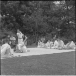 28-2 Judoka's in openluchttheater Dijkzigt.