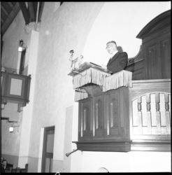 4522 Afscheid ds. H.H. Grosheide in de Bethelkerk (Charlois).