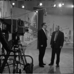 882-1 Televisie-opnamen in de grote zaal van de AVRO-studio in Hilversum voor het programma 'Een Beeld van een Stad, ...