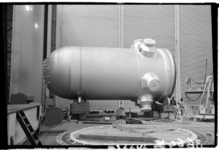 36646 Bouw van een reactordrukvat bestemd voor een Amerikaanse kerncentrale, Surry I, in Virginia bij de Rotterdamsche ...
