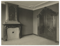 XXV-464-02 Voorkamer van de Nieuwehaven 154. Deze kamer is uitgebroken in 1911 en daarna is het huis verkocht.