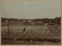 XXXIII-224-01 Demonstraties van het Nederlandsche Gymnastiekverbond op het Schuttersveld van 5 t/m 7 juli 1902. Het ...