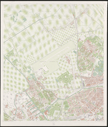 1968-1424 Kaart van Rotterdam en omgeving in 32 bladen. Blad 5: Overschie, Schiebroek, Rodenrijs, Spaanse Polder en ...