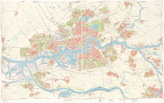 1974-955 Plattegrond van Rotterdam en het Europoortgebied. Blad 2: stadsagglomeratie: Rotterdam, Nieuwerkerk aan den ...