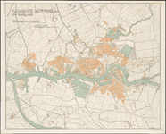 1975-1221 Plattegrond van Rotterdam en omgeving.