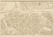 I-216-02-2 Plattegrond van Rotterdam in 49 bladen, Blad 2: Oude Noorden en delen van Crooswijk en Hillegersberg-Zuid.
