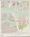 I-259-14 Kaart van Rotterdam en omgeving; bestaande uit 24 bladen. Blad 14: Pernis en Schiedam.