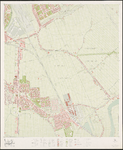 I-259-24 Kaart van Rotterdam en omgeving; bestaande uit 24 bladen. Blad 24: Barendrecht en Hordijkerveld.