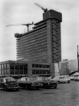 1969-1285 Nederlandse Economische Hogeschool met keuken aan linkerzijde in aanbouw.