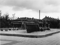 1972-2132 Een speelplaats tussen het Berlagepad en de Kromhoutstraat.