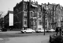 1973-774 Huizen aan de oostzijde van de Heemraadssingel bij de Schietbaanlaan.