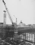 1983-3453 De bouw van de Beurs aan de Coolsingel.