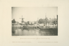 IV-54-5 'Album van Rotterdam, 2e serie . Het Boerengat met de Admiraliteitskade.
