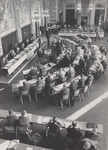 XII-58-02-30 Raadsvergadering van 16 januari 1964 in het stadhuis aan de Coolsingel, in de Burgerzaal die tijdelijk als ...