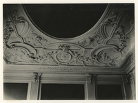 XXV-790-10 Plafond- en wanddecoraties in een huis aan de Zuidblaak 4-6.
