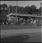22801 Kiosk aan de Parkkade tegen over de ingang van de Maastunnel.