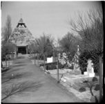 63014 De begraafplaats van de Heilige Laurentius aan de Nieuwe Crooswijksewek met kapel.