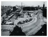 1977-2085 Overzicht van werkzaamheden voor de aanleg van de metro in de Rochussenstraat en de Mathenesserlaan, vanaf ...