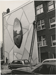 1991-528 Muurschildering van kunstenaar Citroen in de Klosstraat.