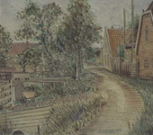 IX-1518-11 De Kandelaarweg in richting Delft, uit het zuidwesten.