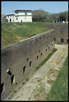 1236 Rijksmonument Fort aan den Hoek van Holland met zicht op de Nieuwe Waterweg gebouwd in 1881 aan de Stationsweg ...