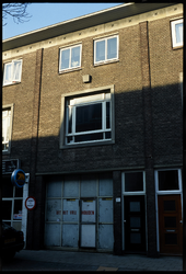 141 Pand ontworpen door architectenbureau Vermeer en Van Herwaarden aan Rosenveldtstraat 91 in de wijk Bospolder.