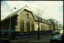 221 Gebouw van de Openbare Kleuterschool Kleutergeluk (later Boksvereniging Crooswijk) aan de Pootstraat 41 in Oud Crooswijk.