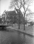 2002-1615 Het station Hofplein gezien vanaf de Delftse Poort. Op de voorgrond de Schiekolk.