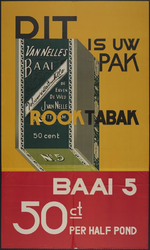 944-02_74_1 Reclame voor Baai tabak van Van Nelle.