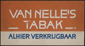 944-02_86_138 Reclame voor tabak van Van Nelle.