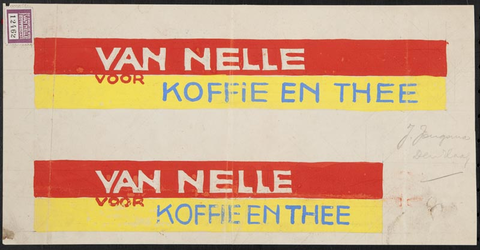 944-02_89_10 Reclame voor koffie en thee van Van Nelle.