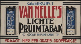944-02_91_29 Reclame voor Van Nelle's fijne en grove pruimtabak, waarvan de kosten 40 cent bedroeg.