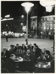 1967-502 Start van het politiek café op het terras van het Stadhuisplein. Een initiatief van de voorzitters van de ...
