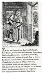 1969-104 Prent over volksvrouw en mosselkeurster Keet Zwenke, aanhangstervan de orangisten/prinsgezinden.