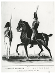 1969-110 Bezoek Napoleon I. Garde d'Honneur te voet en te paard. Rotterdam.