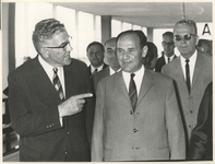 1969-2149 Bezoek delegatie Roemenië. Burgemeester Thomassen ontvangt een Roemeense delegatie van het Gemeentebestuur ...
