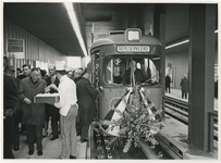 1969-842 Opening tramtunnel lijn 2 en 12 tussen Hillevliet en Randweg.