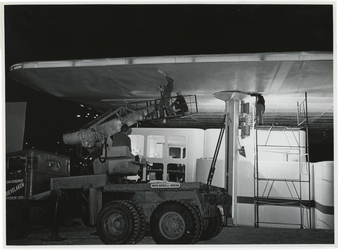 1970-2117 Opbouw van het Shellpaviljoen op het Weena tijdens de voorbereidingen van de manifestatie van C'70.