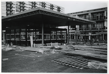 1970-400 Op het Schouwburgplein wordt een tijdelijk paviljoen gebouwd in het kader van de Manifestatie C70.