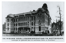 1970-987 De opening van de nieuwe Ooglijdersinrichting op de hoek van de Oostmolenwerf en het Haringvliet in Rotterdam, ...