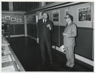 1974-1985 Opening van de tentoonstelling Pieter Rabus in het Gemeentearchief.