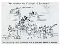 XXXIII-134 Een spotprent over de annexatie van Kralingen bij de gemeente Rotterdam.