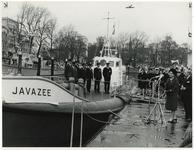 XXXIII-1664 Ingebruikneming van de nieuwe reddingboot Javazee van de Koninklijke Zuid-Hollandse Maatschappij tot ...