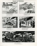 XXXIII-566-05A Duitse propaganda-afbeeldingen van de Duitse inval in Nederland en de verwoesting van Rotterdam