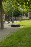 2022-94 Brandgrenssteen op de Gerdesiaweg. Deze steen maakt onderdeel uit van de markering van het gedeelte van ...
